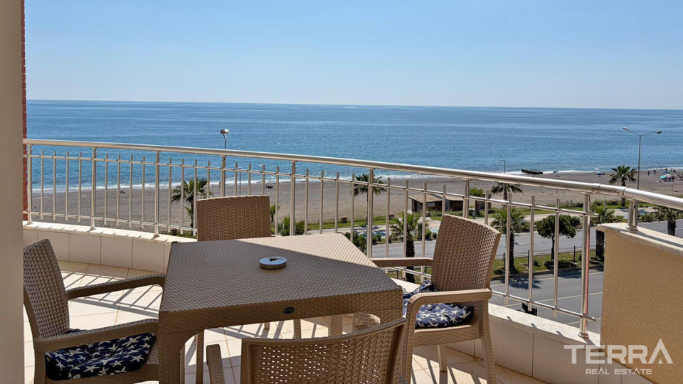 Seafront Apartment for Sale in Asya Residence, Alanya, Turkey