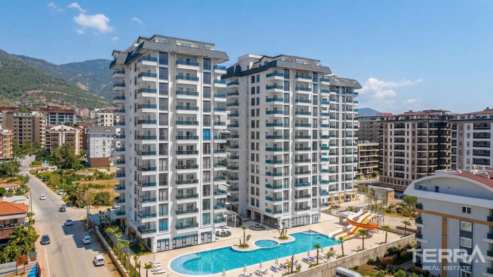 Luxury Apartments for Sale in Mahmutlar, Alanya, Turkey