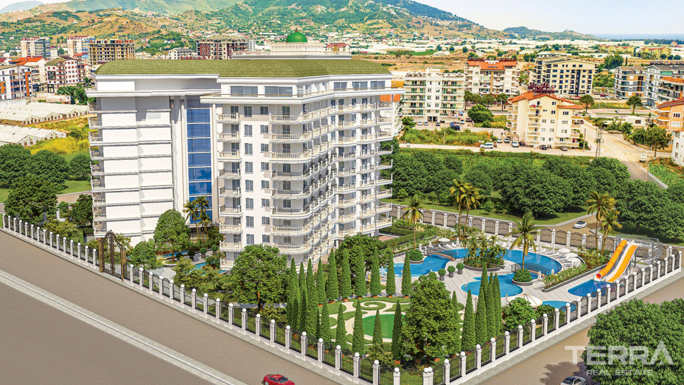 Luxury Apartments for Sale in Gazipaşa, Turkey