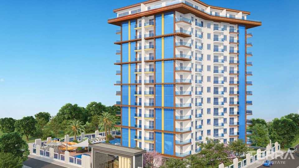 Luxury Apartments for Sale in Mahmutlar, Alanya, Turkey