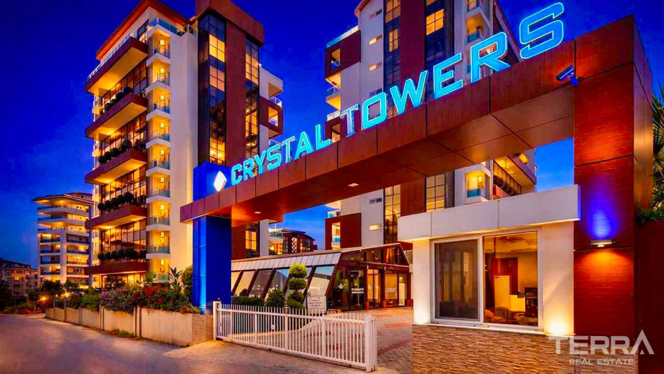Crystal Towers – Apartments for Sale in Cikcilli, Alanya, Turkey