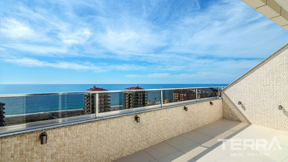 Well Designed Sea-view Apartments for Sale in Mahmutlar Alanya