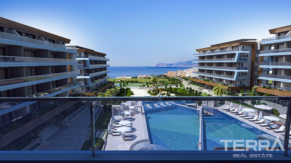 Exclusive apartments with sea view in Kargıcak, Alanya – Eco Marine - 8673
