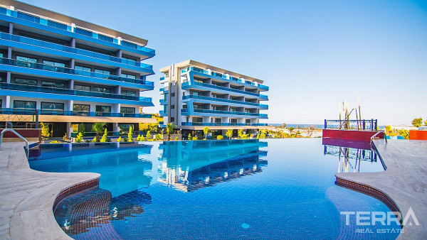 Exclusive apartments with sea view in Kargıcak, Alanya – Eco Marine