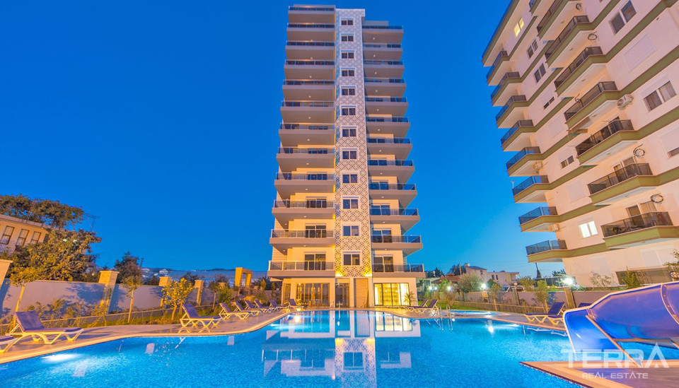 Discounted Luxury  Apartments for Sale in Mahmutlar, Alanya