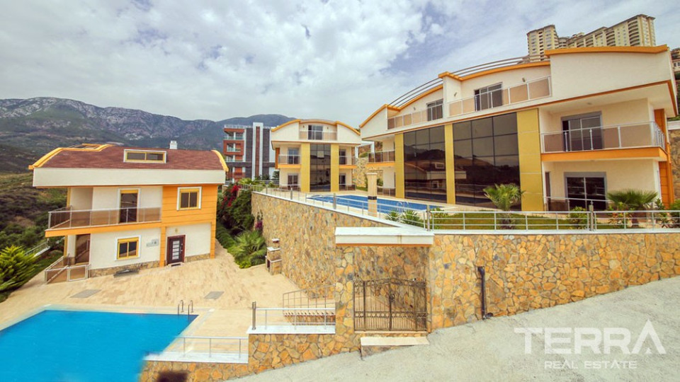 Sea View Villas for Sale in Alanya, Kargicak