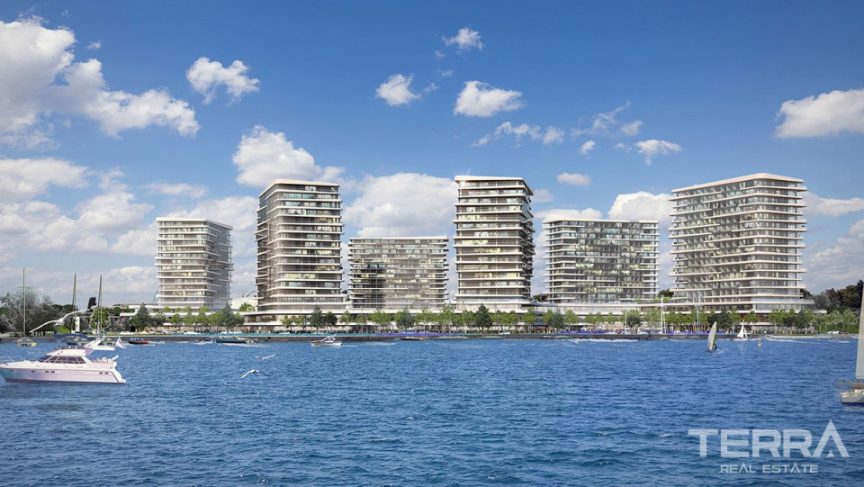 Sea front apartments for sale in Istanbul