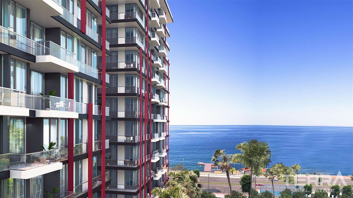 Seafront Apartments for Sale in Alanya, Mahmutlar, Turkey - 10279