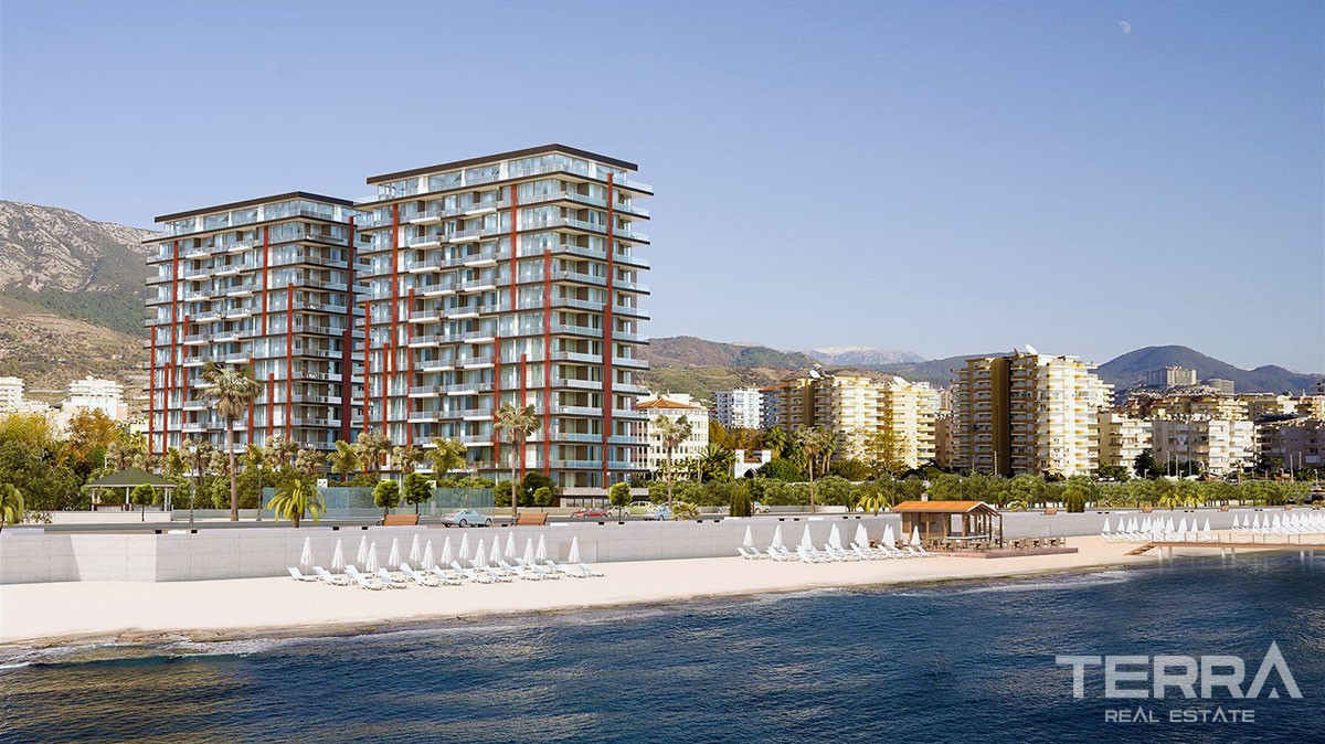 Seafront Apartments for Sale in Alanya, Mahmutlar, Turkey - 10281