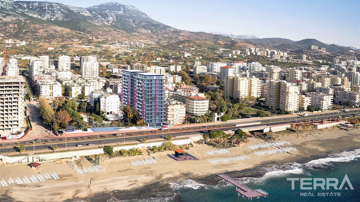 Seafront Apartments for Sale in Alanya, Mahmutlar, Turkey - 10282