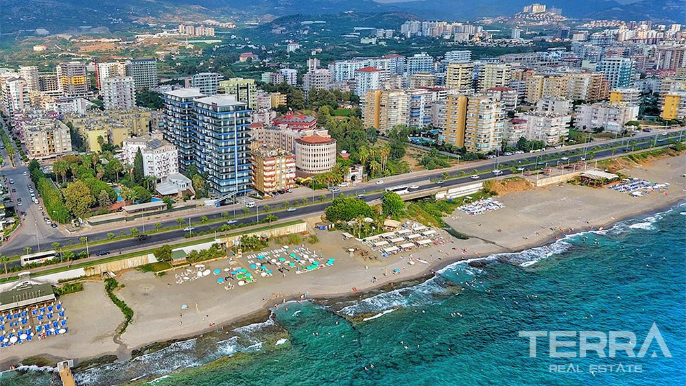 Seafront Apartments for Sale in Alanya, Mahmutlar, Turkey - 35545