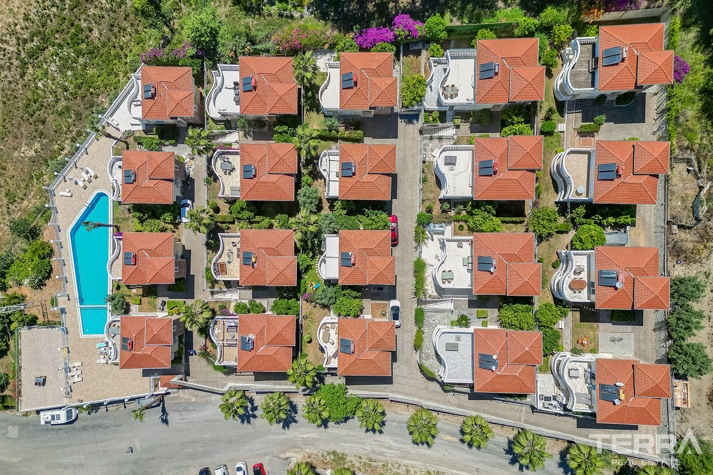 Tepe Villa Resort — Villas vue mer à vendre à Tepe, Alanya, Turquie - 104375