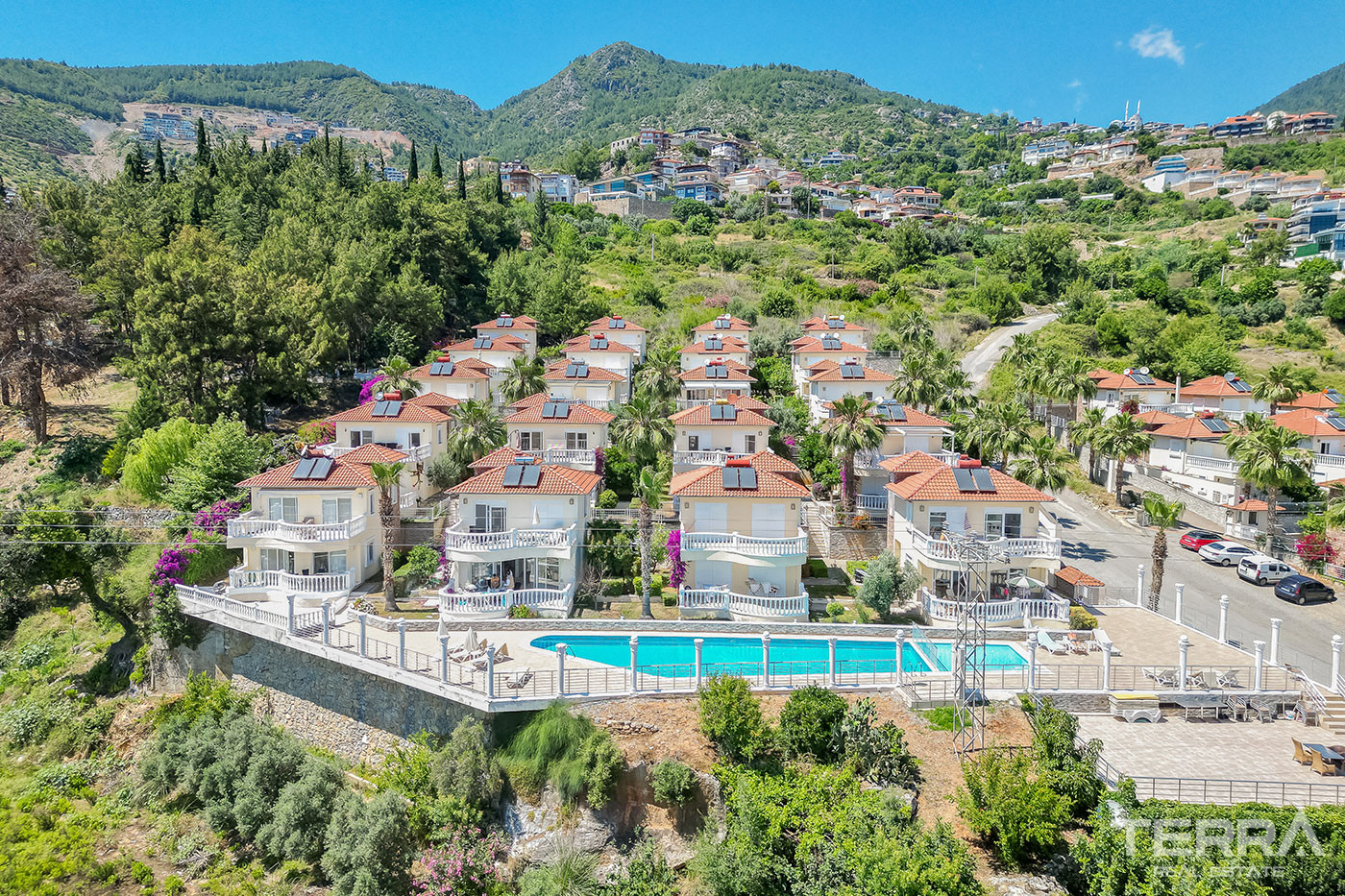 Tepe Villa Resort — Villas vue mer à vendre à Tepe, Alanya, Turquie - 104378