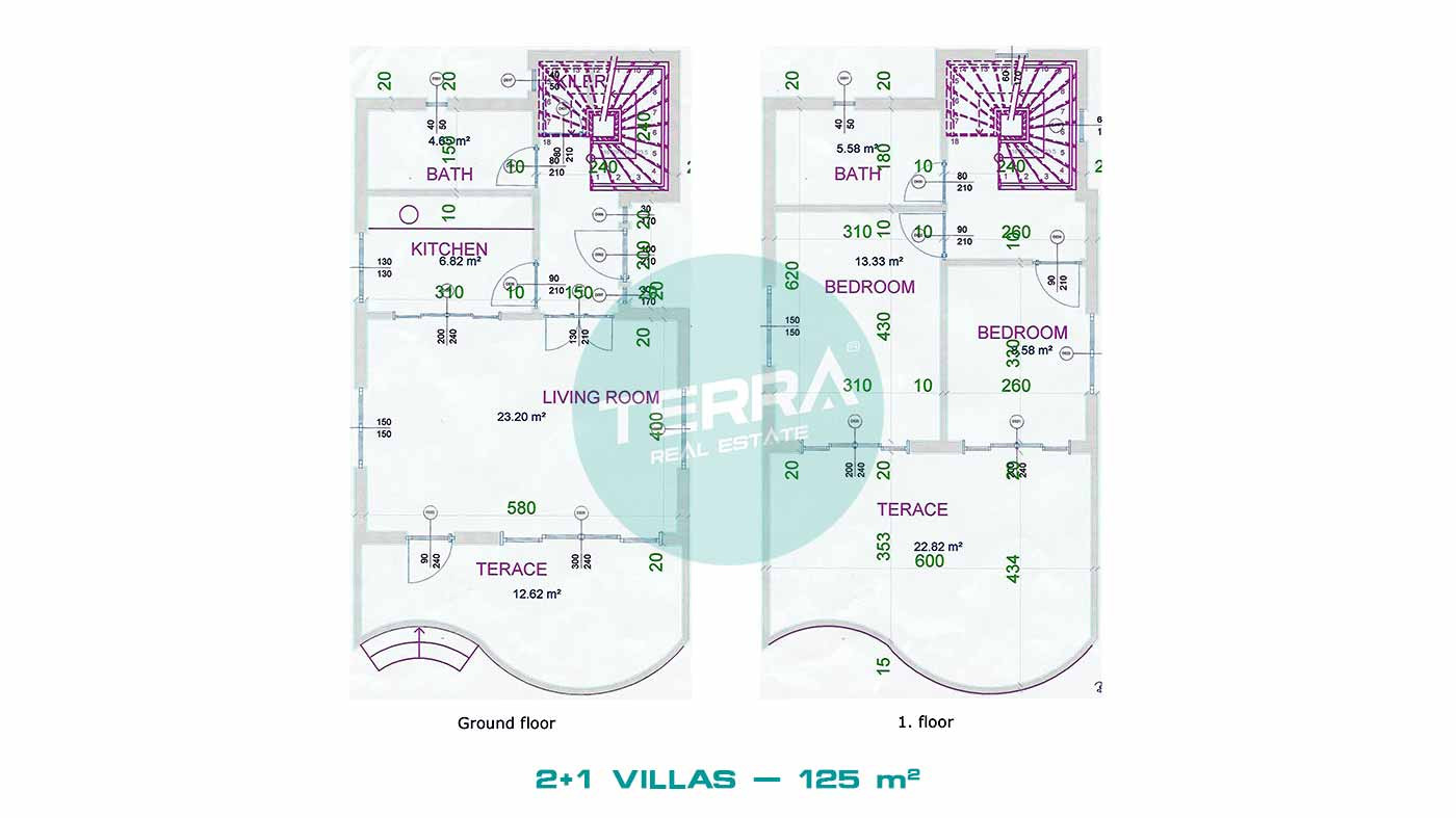 Tepe Villa Resort — Villas vue mer à vendre à Tepe, Alanya, Turquie - 104394