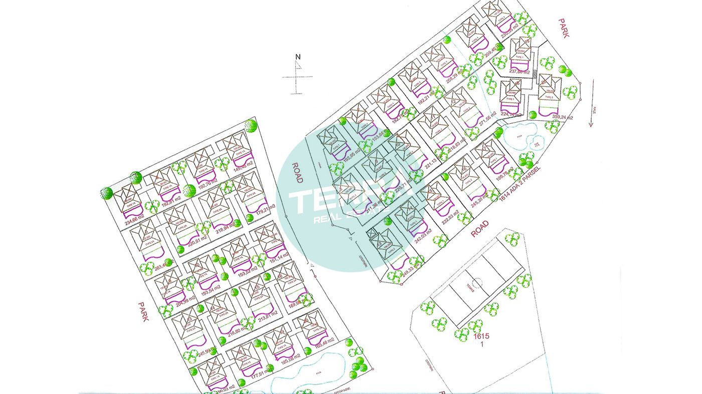 Tepe Villa Resort — Villas vue mer à vendre à Tepe, Alanya, Turquie - 104395