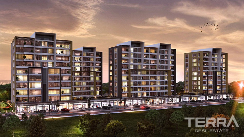Sea view apartments for sale in central Istanbul Bakırköy