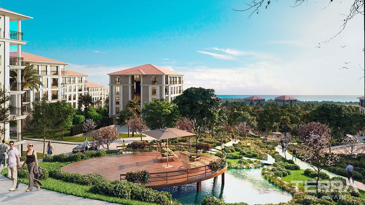 Luxury Apartments for Sale in Istanbul Beylikdüzü with Private Marina - 10498