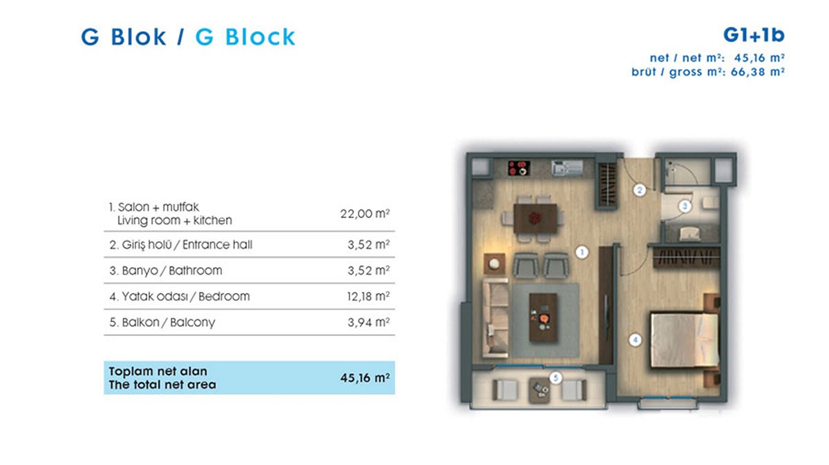 Luxury Apartments for Sale in Istanbul Beylikdüzü with Private Marina - 10499