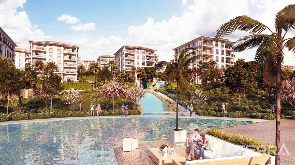 Luxury Apartments for Sale in Istanbul Beylikdüzü with Private Marina - 10507