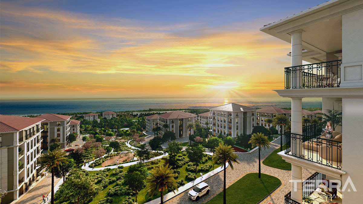 Luxury Apartments for Sale in Istanbul Beylikdüzü with Private Marina - 10508