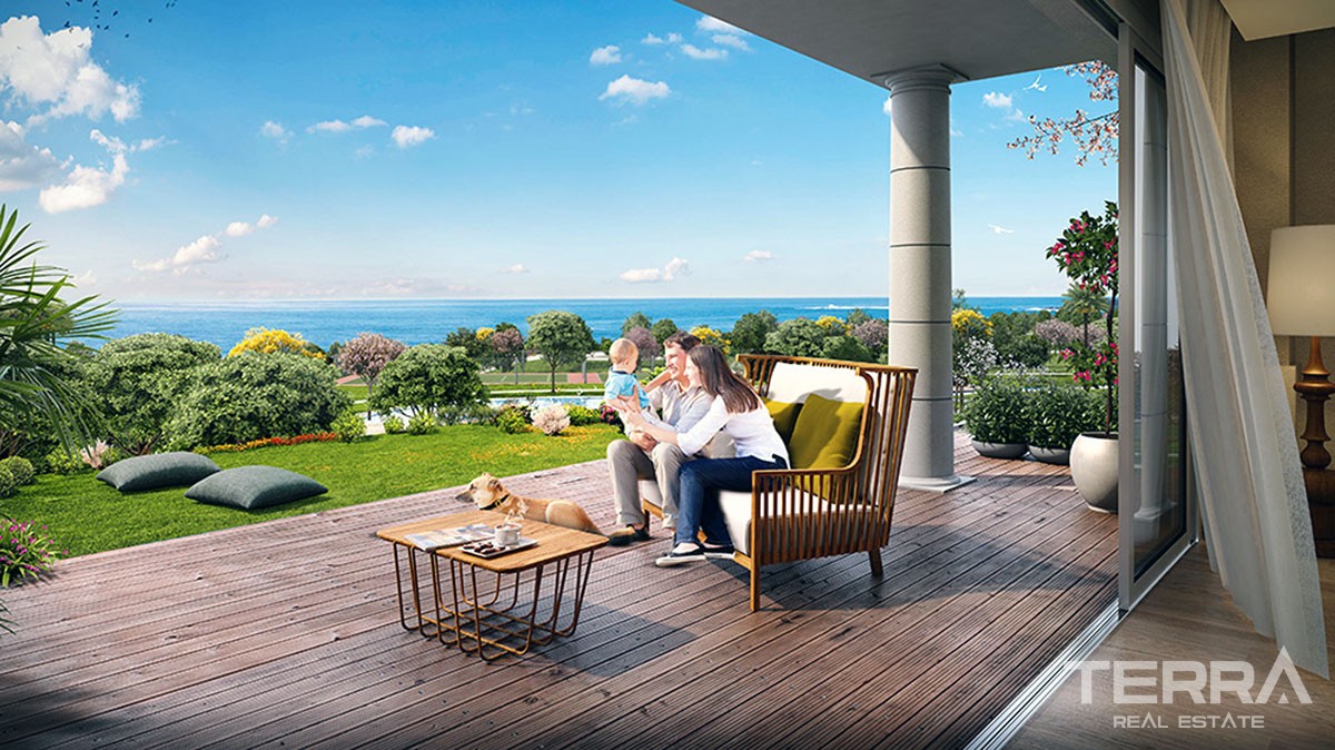 Luxury Apartments for Sale in Istanbul Beylikdüzü with Private Marina - 10509