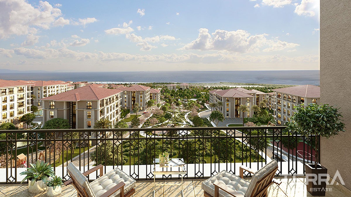Luxury Apartments for Sale in Istanbul Beylikdüzü with Private Marina - 10510