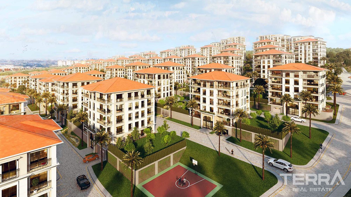 Luxury Apartments for Sale in Istanbul Beylikdüzü with Private Marina - 10516
