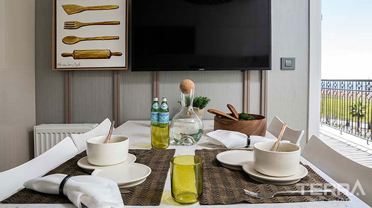 Luxury Apartments for Sale in Istanbul Beylikdüzü with Private Marina - 10521