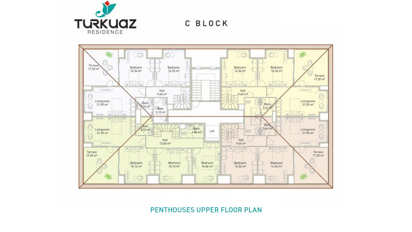 Turkuaz Residence — Apartments for Sale in Kestel, Alanya, Turkey - 104294