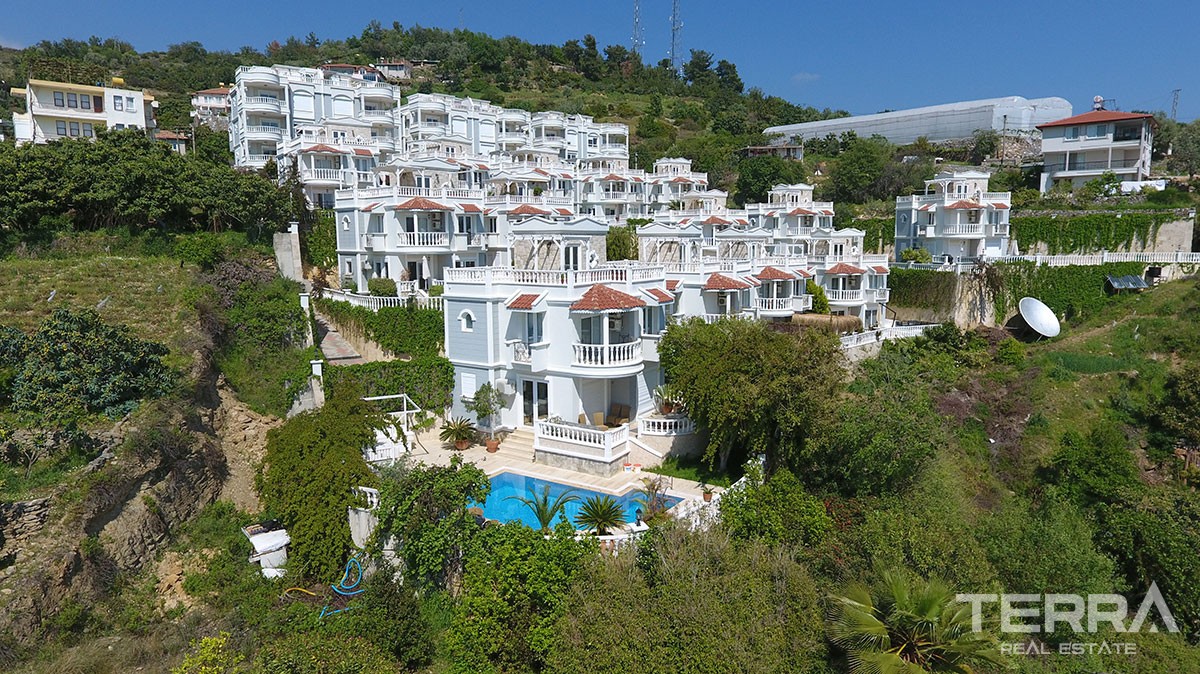 Unique Sea View Apartments for Sale in Cikcilli, Alanya - 10871