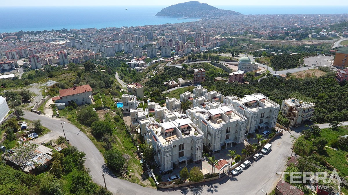 Unique Sea View Apartments for Sale in Cikcilli, Alanya - 10874