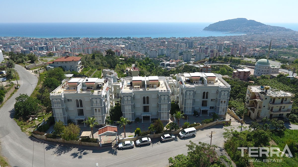 Unique Sea View Apartments for Sale in Cikcilli, Alanya - 10875