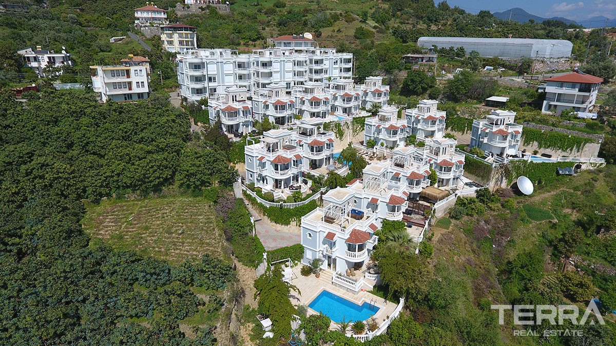 Unique Sea View Apartments for Sale in Cikcilli, Alanya - 10877