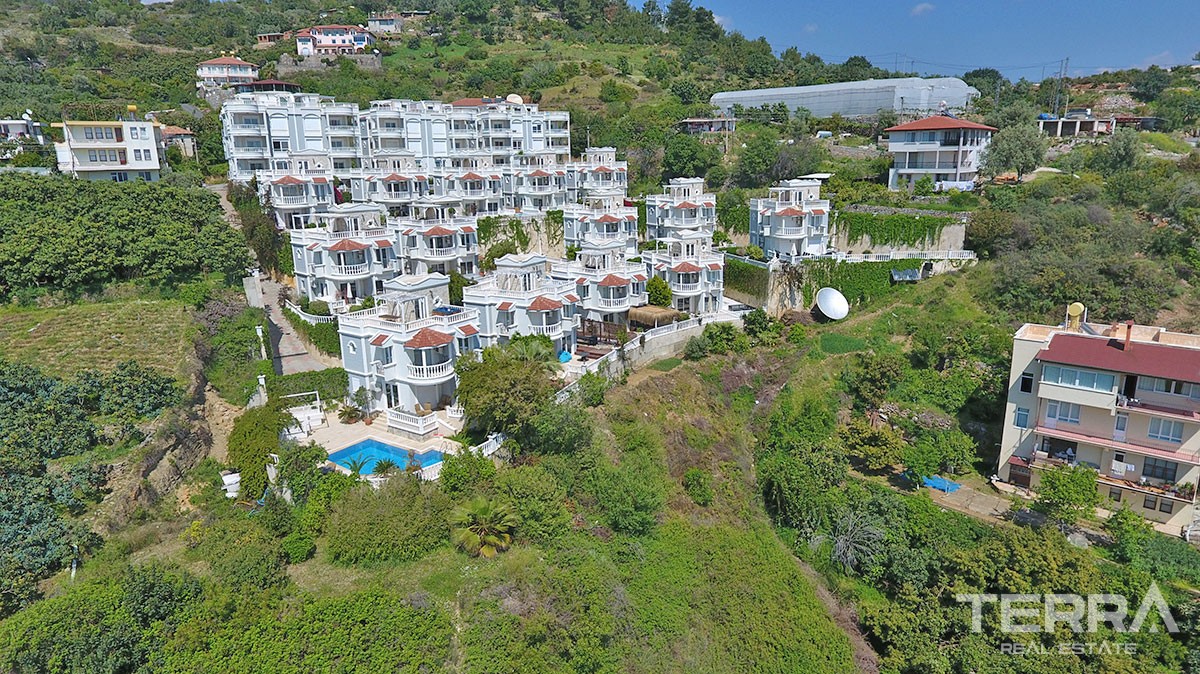 Unique Sea View Apartments for Sale in Cikcilli, Alanya - 10879