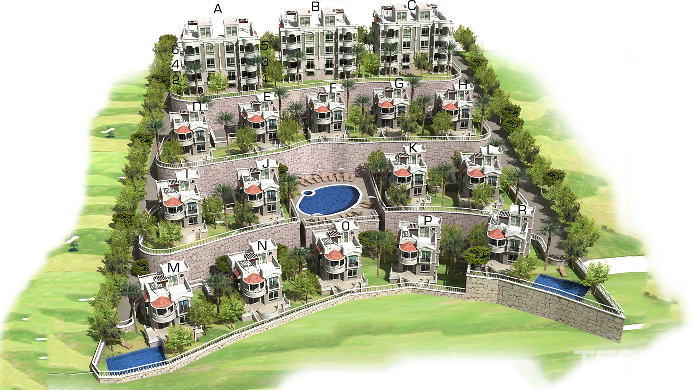 Unique Sea View Apartments for Sale in Cikcilli, Alanya - 100369