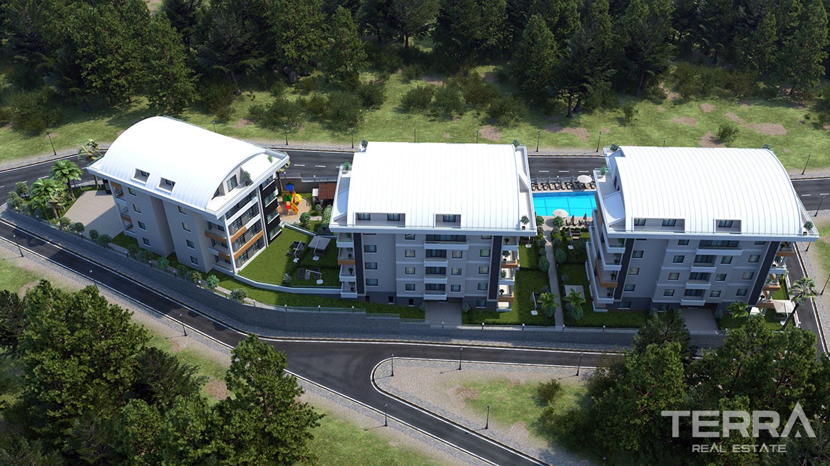 Luxury Apartments for Sale in Oba, Alanya - 10934
