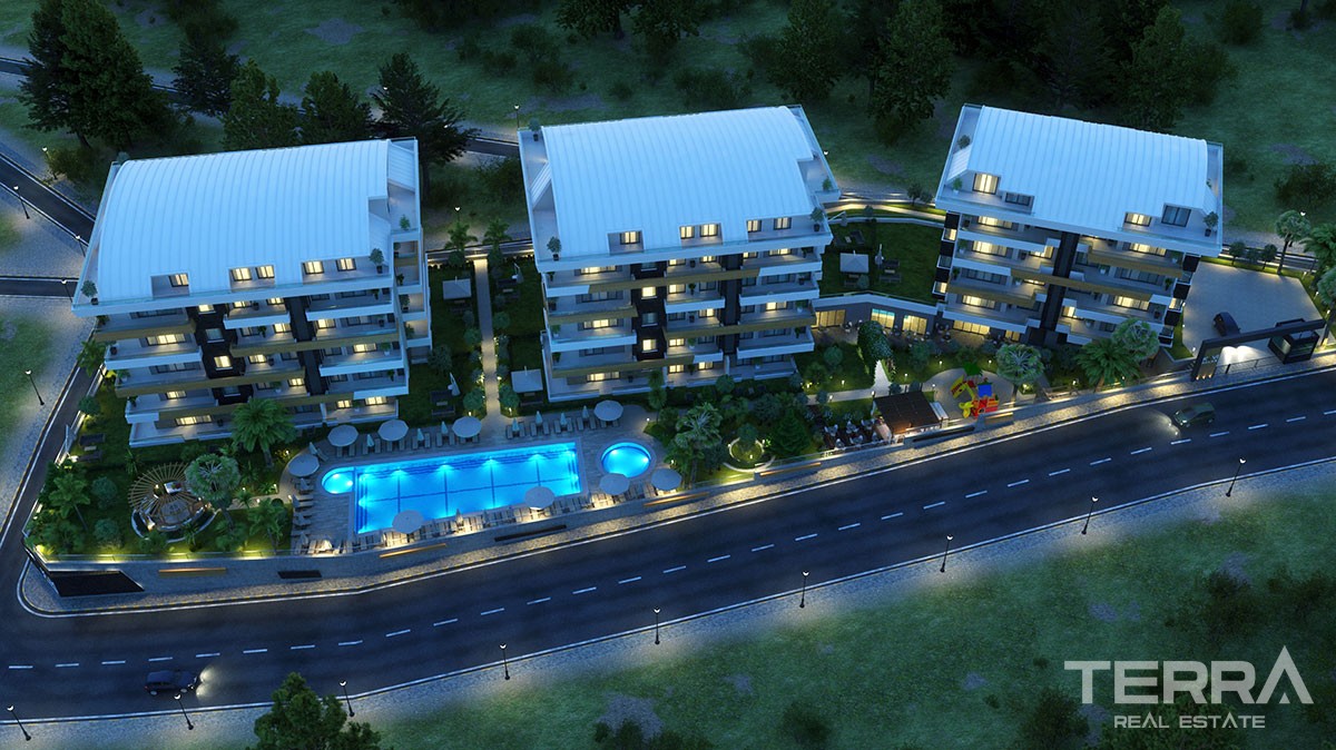 Luxury Apartments for Sale in Oba, Alanya - 10943