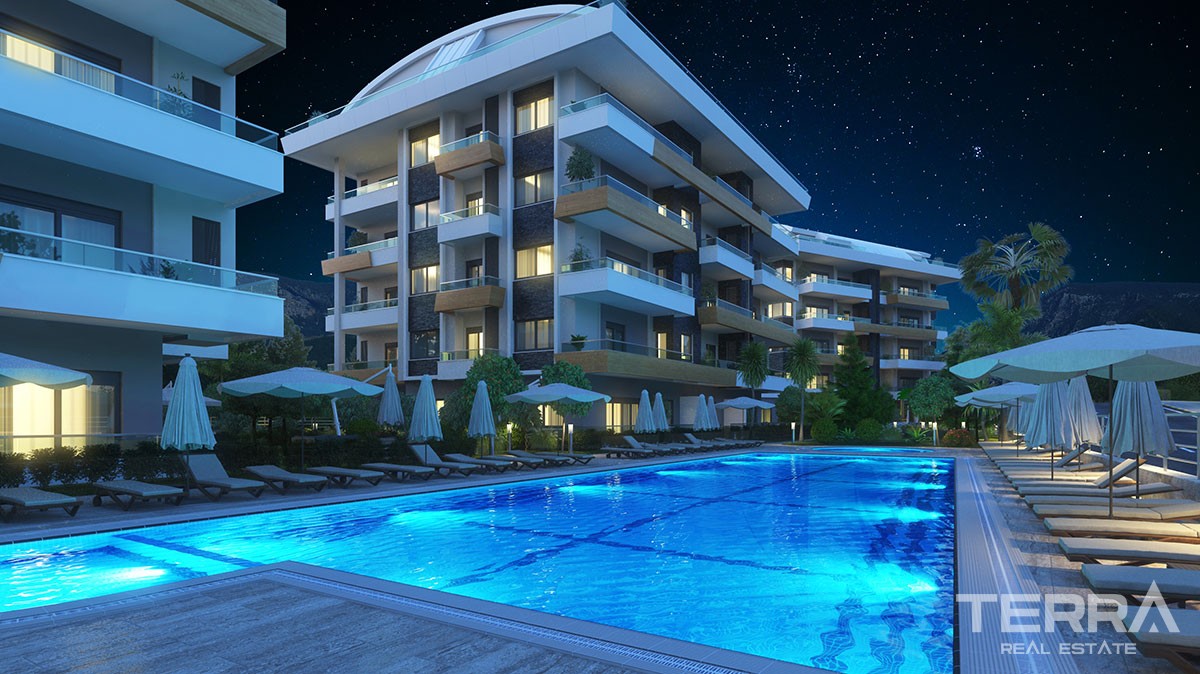 Luxury Apartments for Sale in Oba, Alanya - 10946