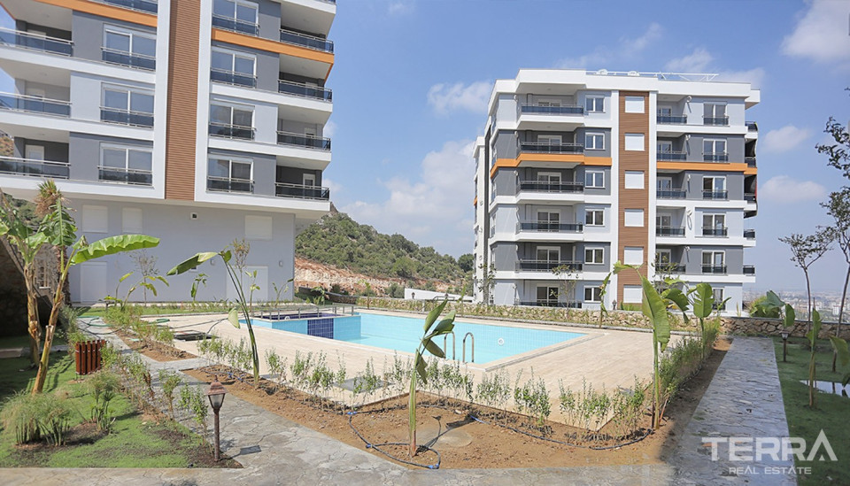 Hillside Apartments for sale in Antalya Kepez