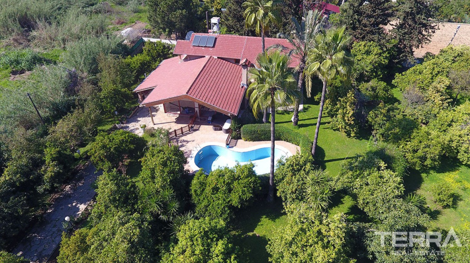 Stunning House for Sale With a Huge Garden in Oba, Alanya