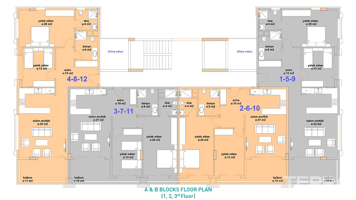 Luxury new apartments for sale in Kargıcak, Alanya - 12853