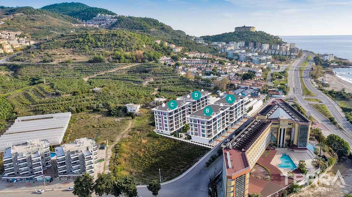 Luxury new apartments for sale in Kargıcak, Alanya - 12864