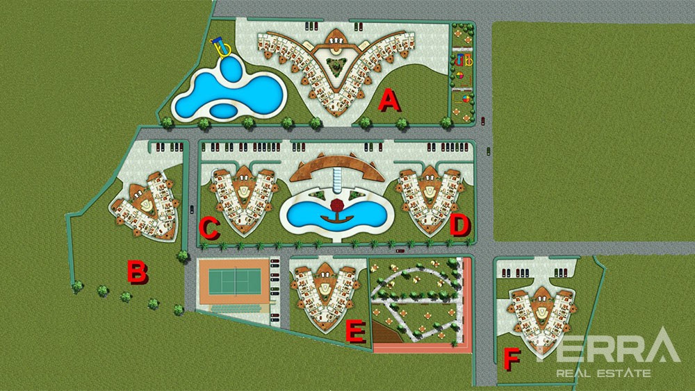 My Marine Residence Spacious Apartments for Sale in Alanya Mahmutlar - 11911