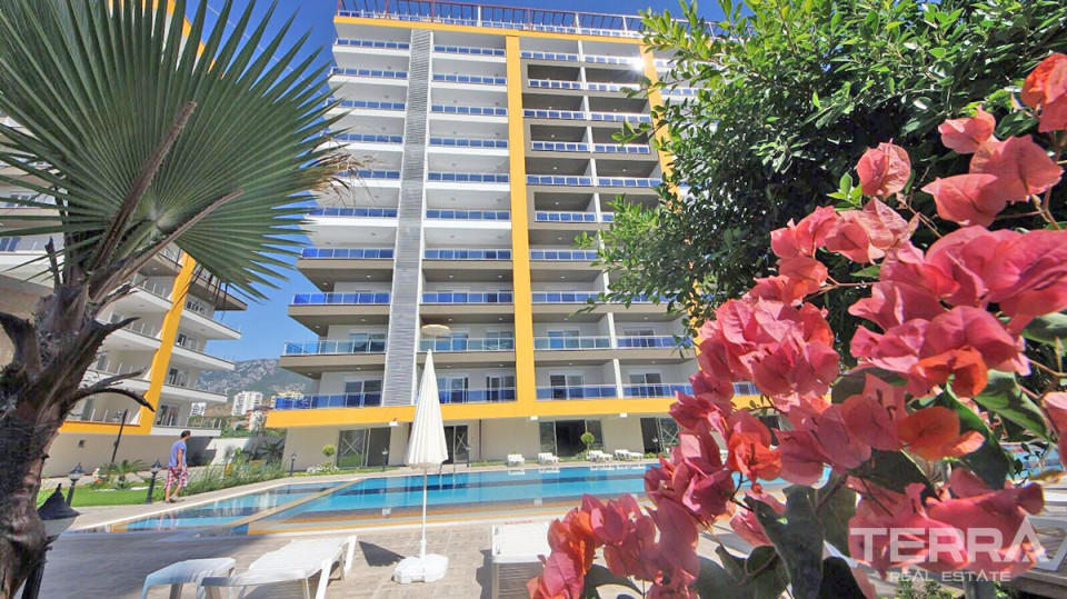 Attractive apartments for sale in Mahmutlar, Alanya