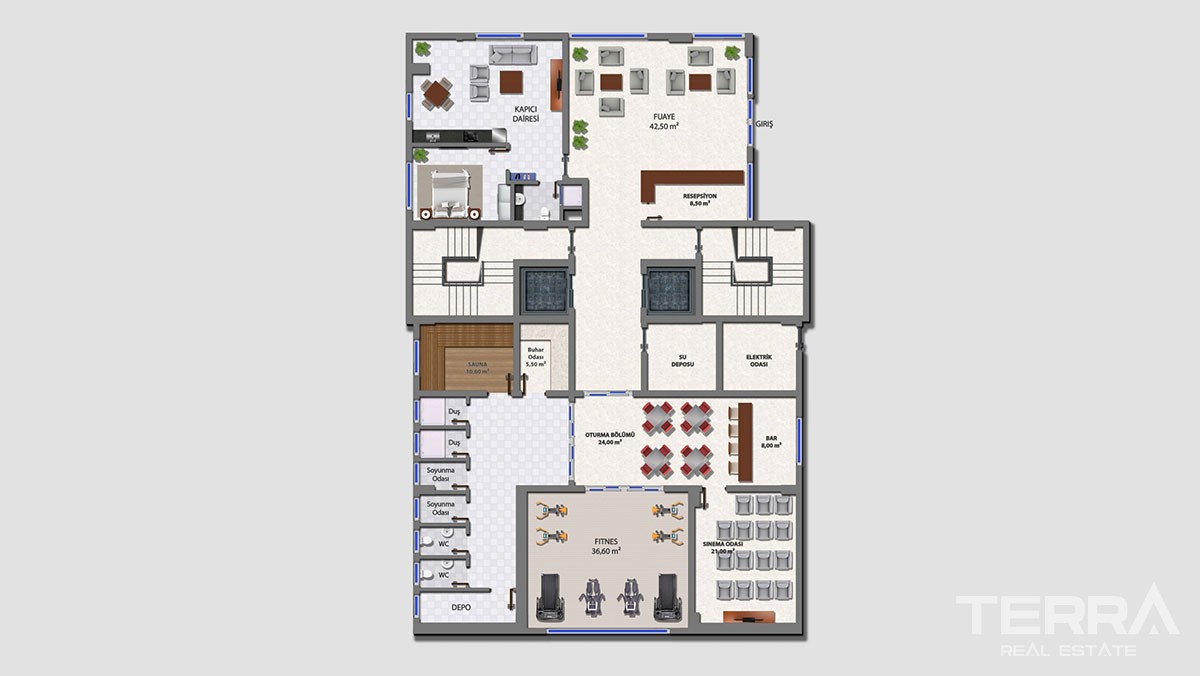 Sea Front New Apartments for Sale in Alanya Mahmutlar - 12046