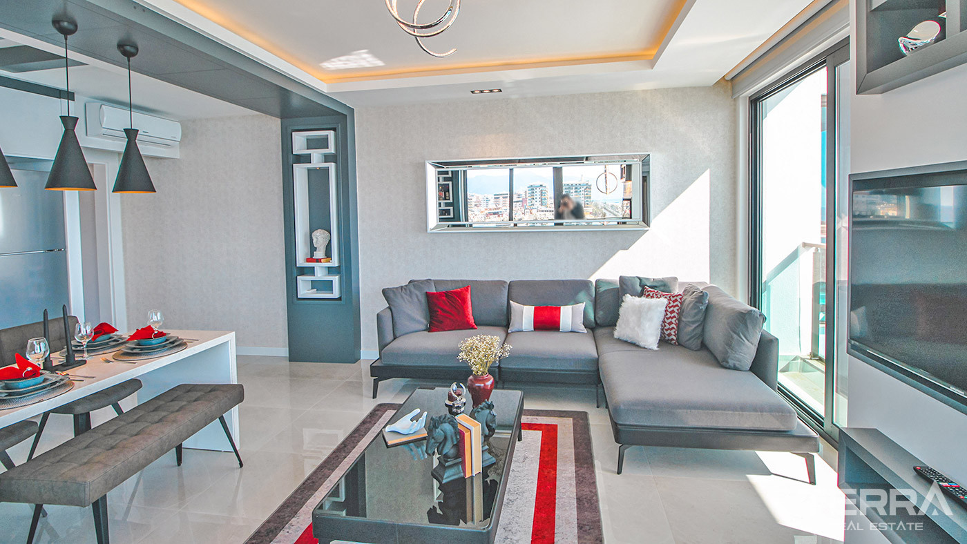 Sea Front New Apartments for Sale in Alanya Mahmutlar - 72371
