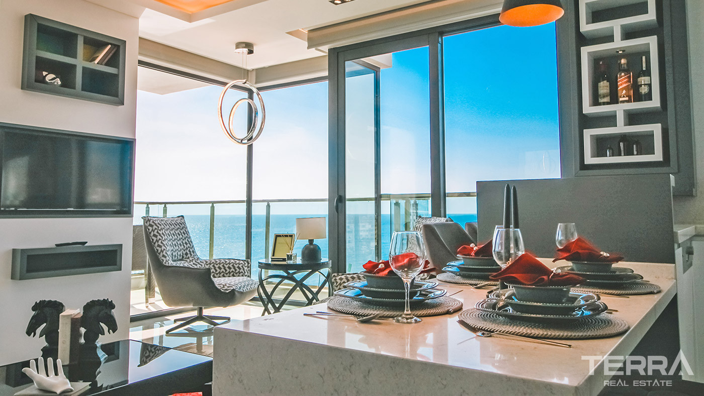 Sea Front New Apartments for Sale in Alanya Mahmutlar - 72376