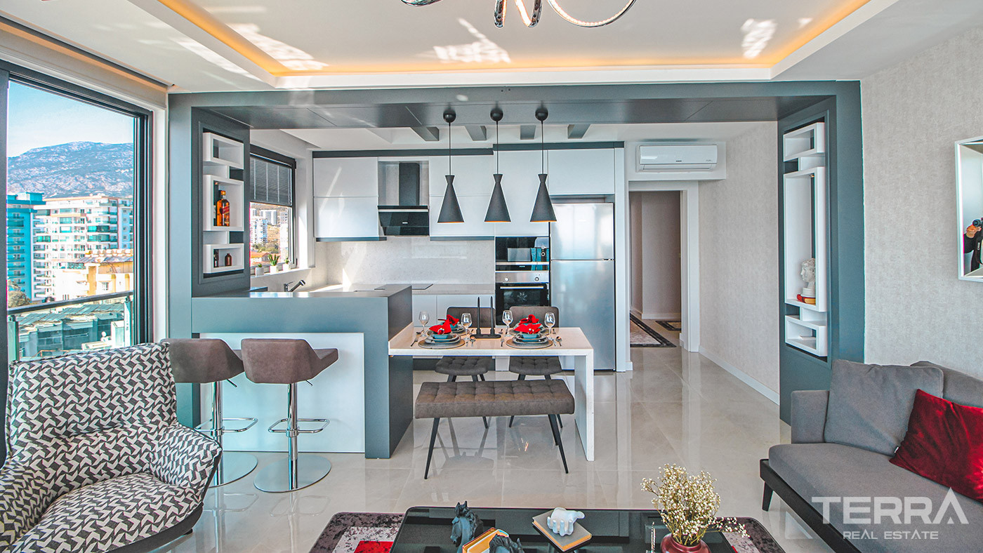 Sea Front New Apartments for Sale in Alanya Mahmutlar - 72379
