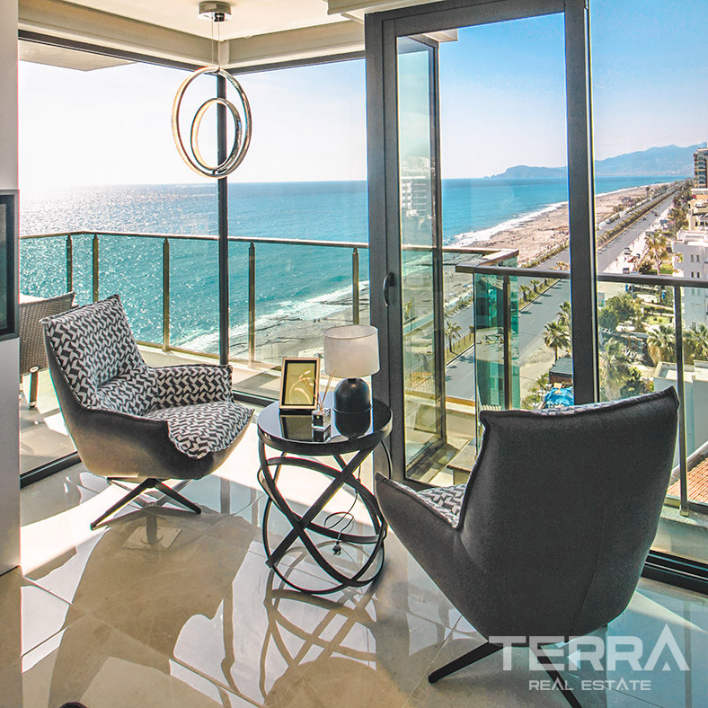 Sea Front New Apartments for Sale in Alanya Mahmutlar - 72381