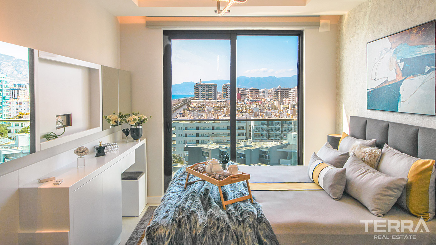Sea Front New Apartments for Sale in Alanya Mahmutlar - 72389